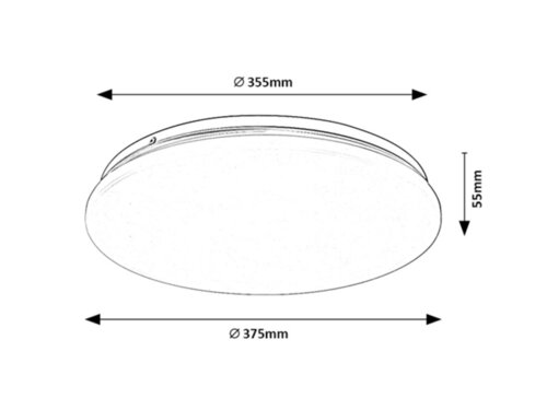 Stropní LED svítidlo Vendel Rabalux 71106